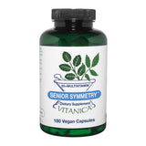 Vitanica Senior Symmetry, bouteille de gélules, présentation complète pour 65 ans et plus.