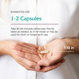 Ingrédients 5-HTP et vitamines B, aide possible à l équilibre du sommeil.