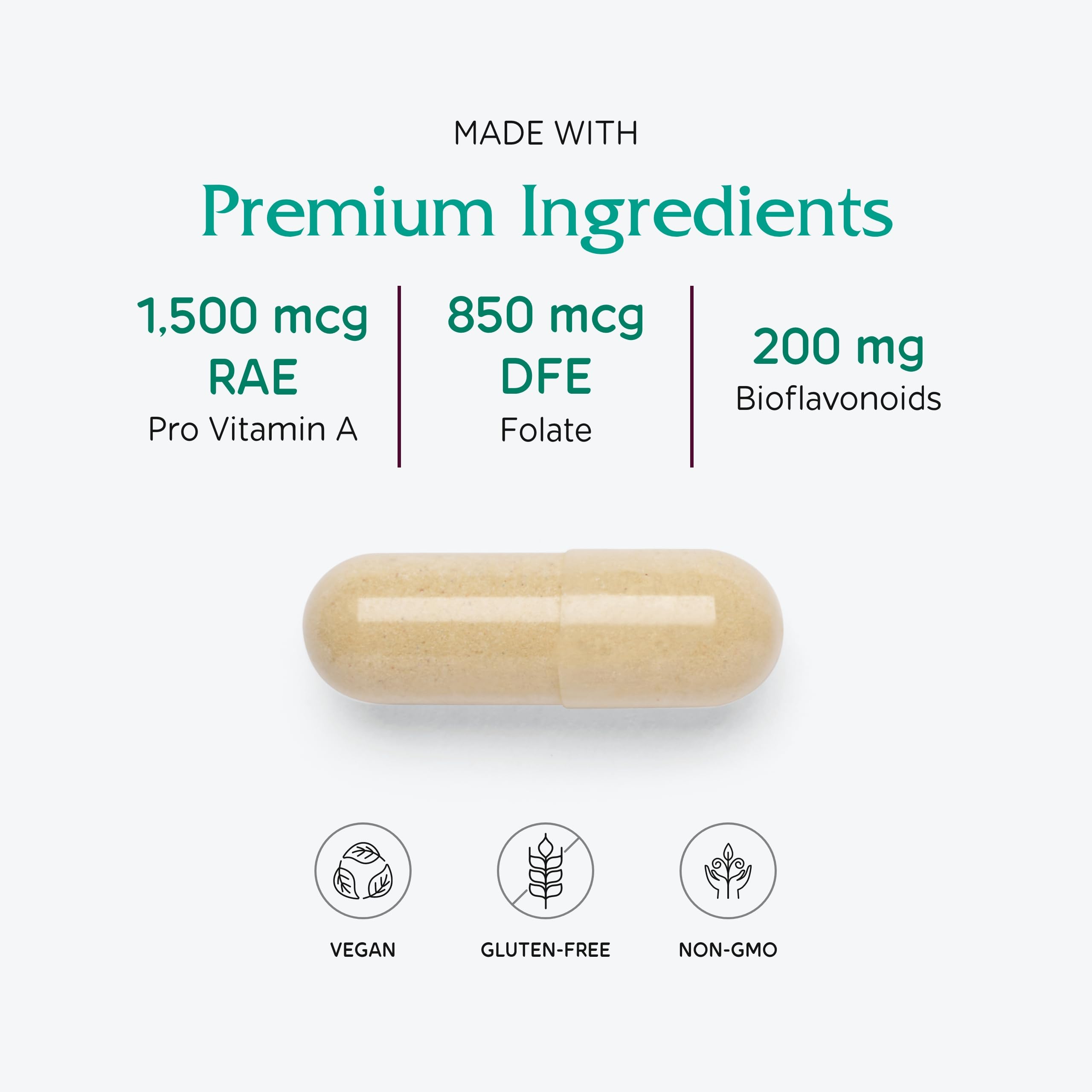 Vitanica Symmetry: sans allergènes, hypoallergénique et sans conservateurs.