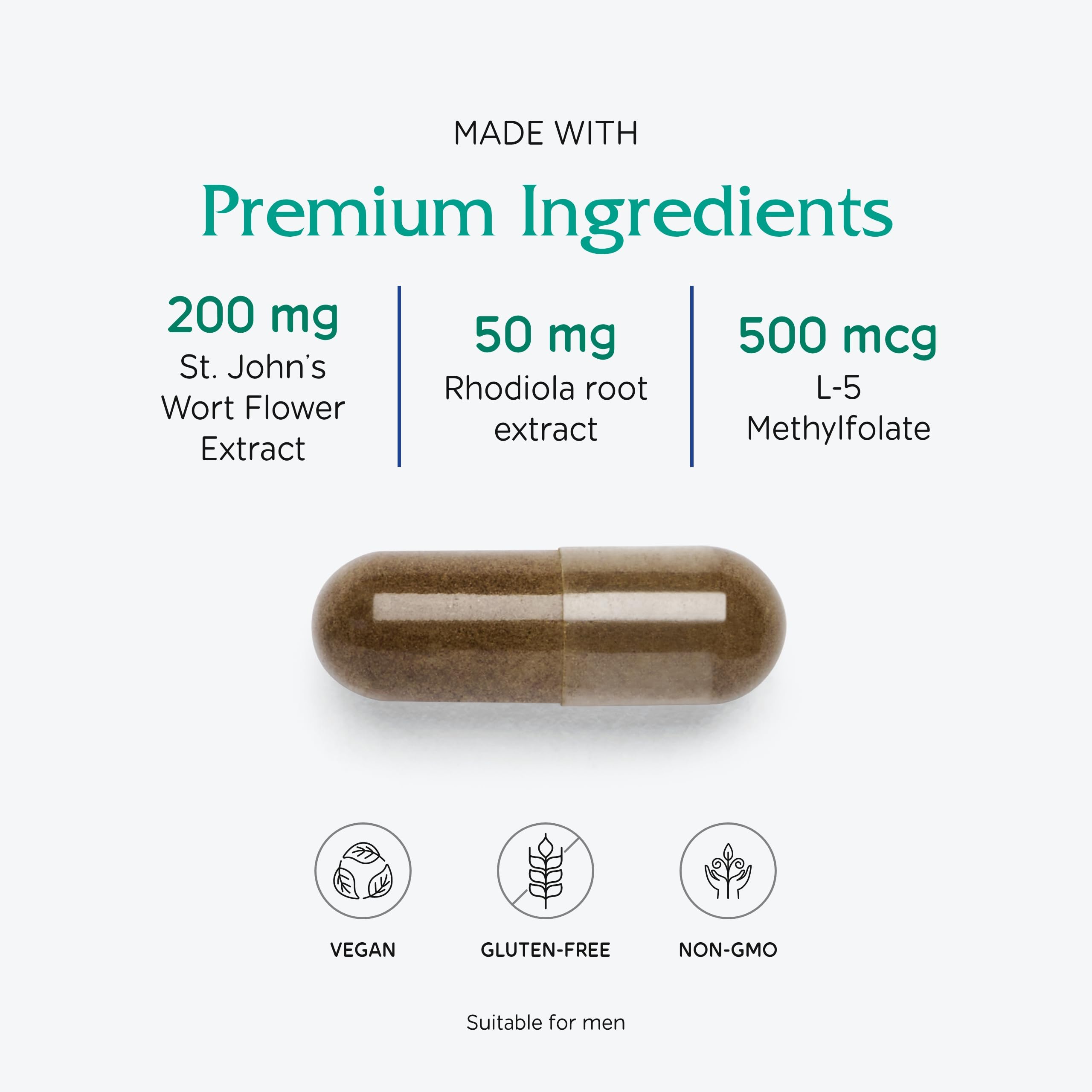 Vitanica Uplift: dose quotidienne recommandée, praticité d'une prise simple.