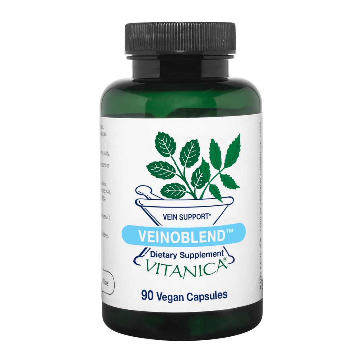 Vitanica VeinoBlend – Bouteille 90 capsules pour soutenir la circulation.