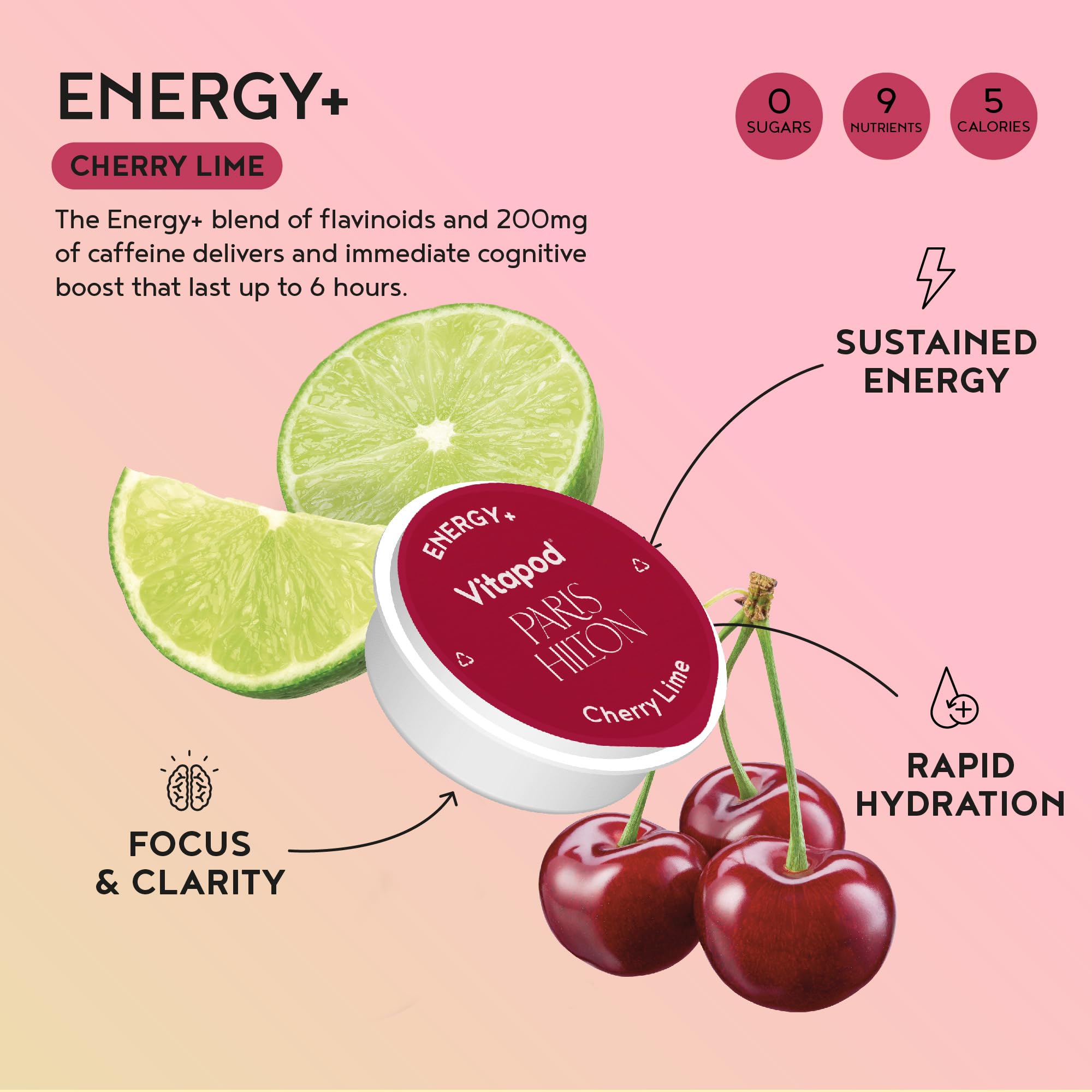 Emballage 28 dosettes Vitapod EnergyPlus, pratique pour la routine quotidienne.