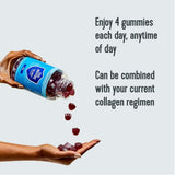 Vital Proteins Collagen Gummies, emballage pratique, dose quotidienne simple.
