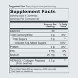 Vital Proteins Collagen Gummies, texture douce, dégustation agréable au quotidien.