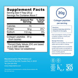 Vital Proteins Collagen Peptides dans café ou smoothie, soutien potentiel quotidien