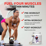 Vitargo: athlète en entraînement, énergie et endurance