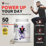 Vitargo cuillère-dose: portion précise pour énergie rapide et pratique.