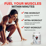 Vitargo doseur intégré, dosage précis pour chaque séance.