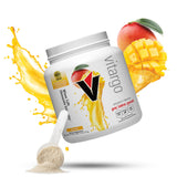 Vitargo poudre glucides mangue en sachet, énergie durable pour l'entraînement.