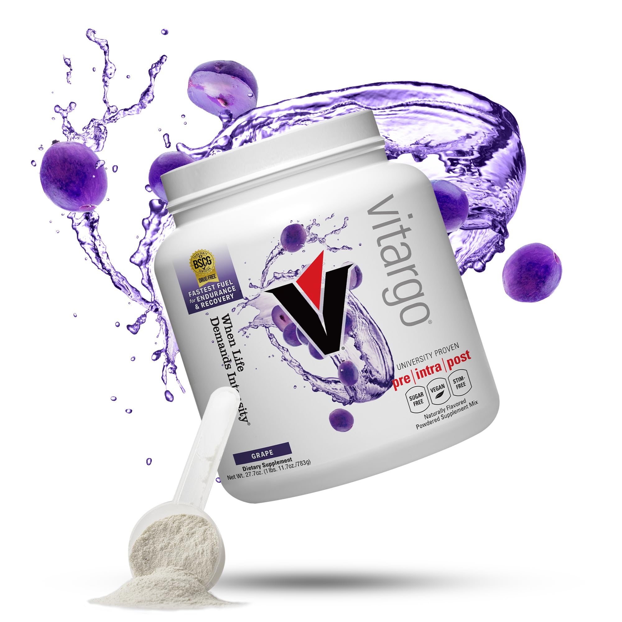 Vitargo: poudre glucides prête avant l’entraînement, énergie durable