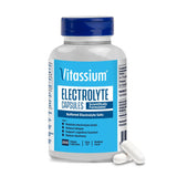 Vitassium capsules électrolytes, bouteille ouverte, soutien rapide de l'équilibre électrolytique