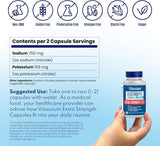 Vitassium capsules électrolytes vegan et fabriquées sans allergènes, pratique au quotidien.