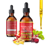 VITASZN gouttes Cayenne en flacon – énergie légère pour le quotidien.