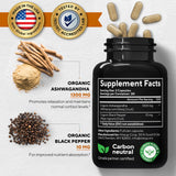 VitaUp Ashwagandha, capsules de relaxation pour calme durable au quotidien.