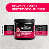 Gommes VitaUp Betterave – soutien potentiel circulation et énergie, plaisir consommable.