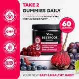 Gommes VitaUp Betterave – usage quotidien simple, intégration facile à votre routine.