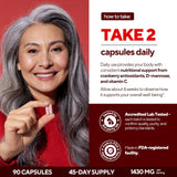 Capsules faciles à avaler VitaUp pratique au quotidien.