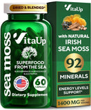 VitaUp – emballage des capsules mousse de mer irlandaise pour un usage pratique