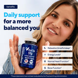VitaUp Magnésium Glycinate – doseur inclus pour un dosage précis.
