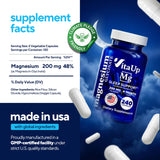VitaUp Magnésium Glycinate – capsules faciles à avaler pour le quotidien.