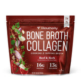 Vitauthority poudre collagène bouillon boeuf en versement, soutien potentiel des articulations.