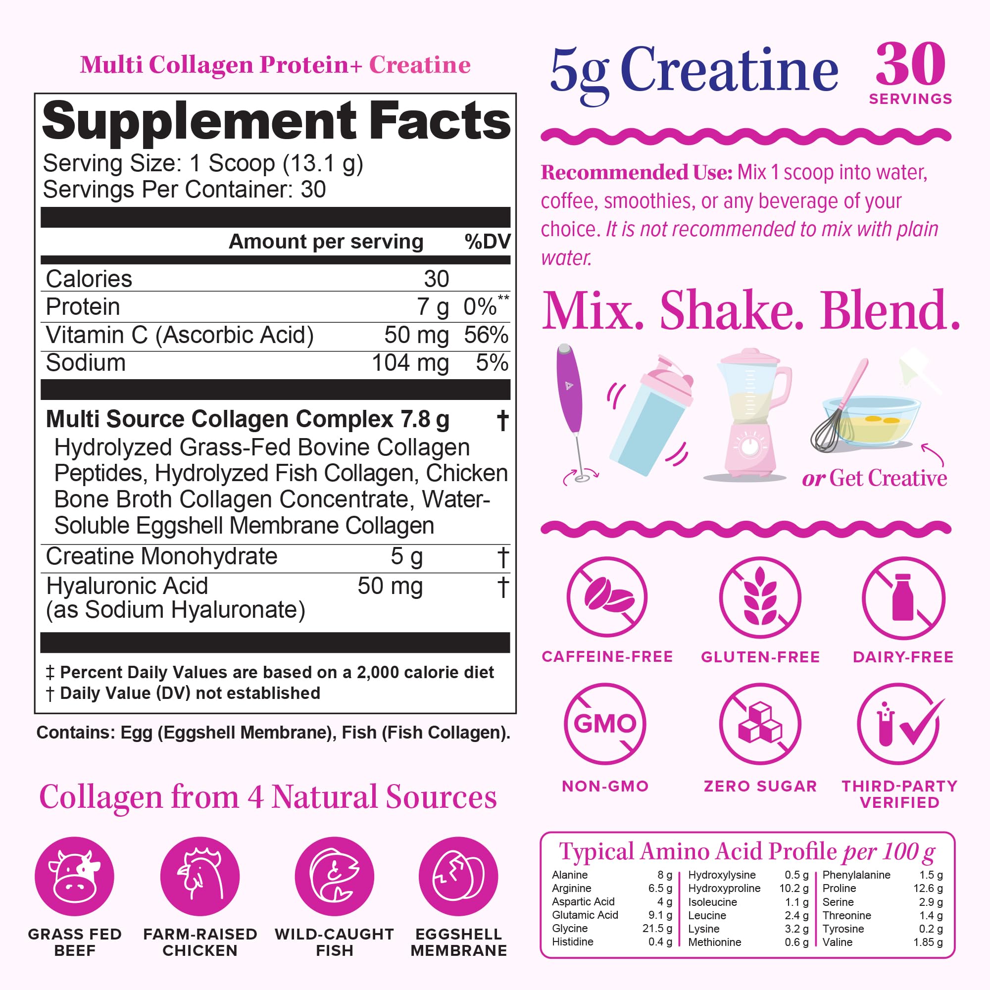 Vitauthority Créatine monohydrate 5 g en poudre, énergie et performance.