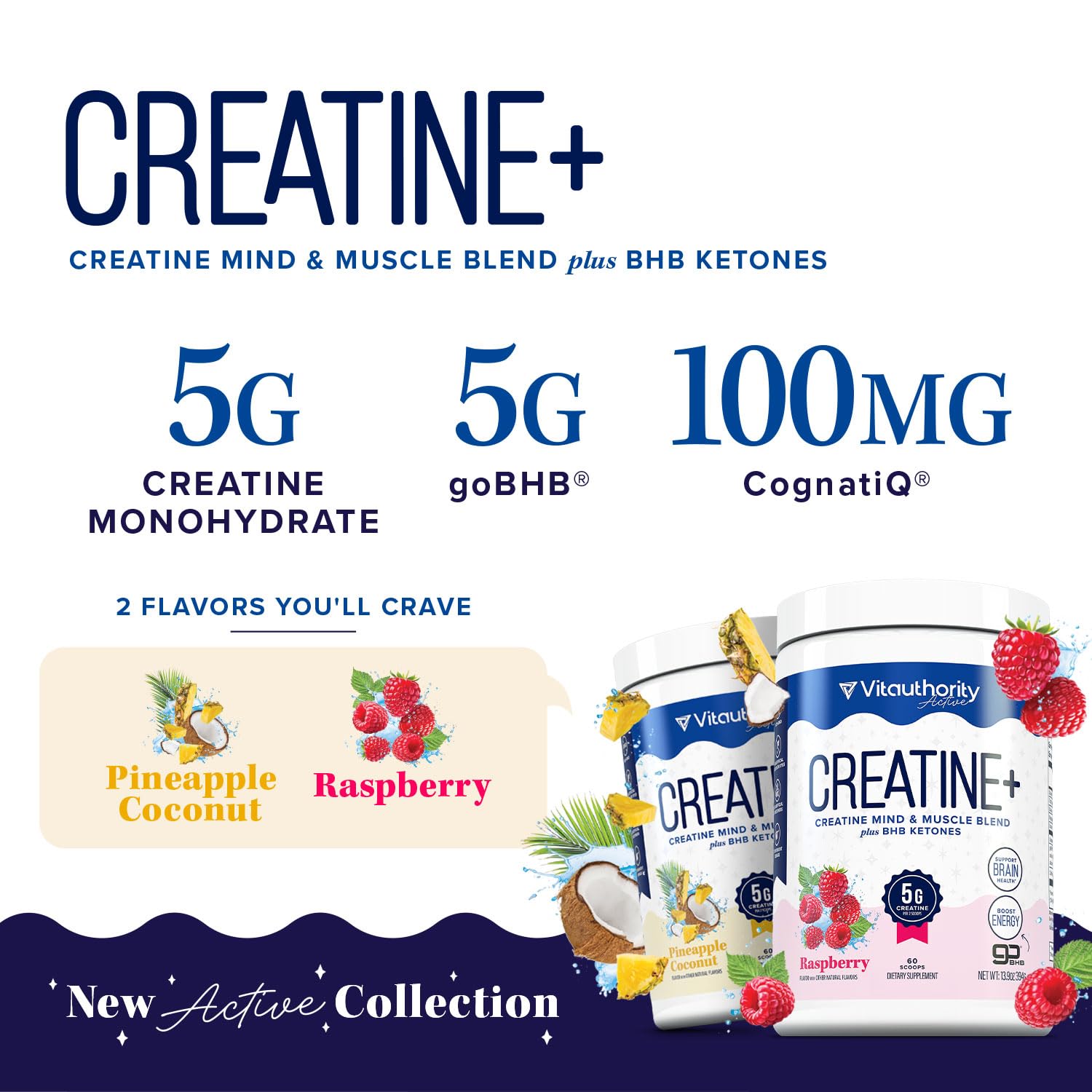 Après l'entraînement, boisson Vitauthority Creatine Poudre favorisant la récupération