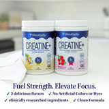 Avant l'entraînement, mélange Vitauthority Creatine Poudre, énergie durable