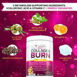 VitAuthority Multi Collagen Burn – caféine, énergie quotidienne et concentration renforcée.