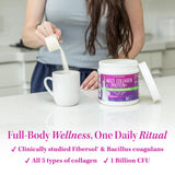 Vitauthority Multi Collagen Probiotiques – etiquette: liste d'ingrédients et qualité.