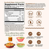 Soupe bouillon boeuf collagène Vitauthority – goût réconfortant et riche.