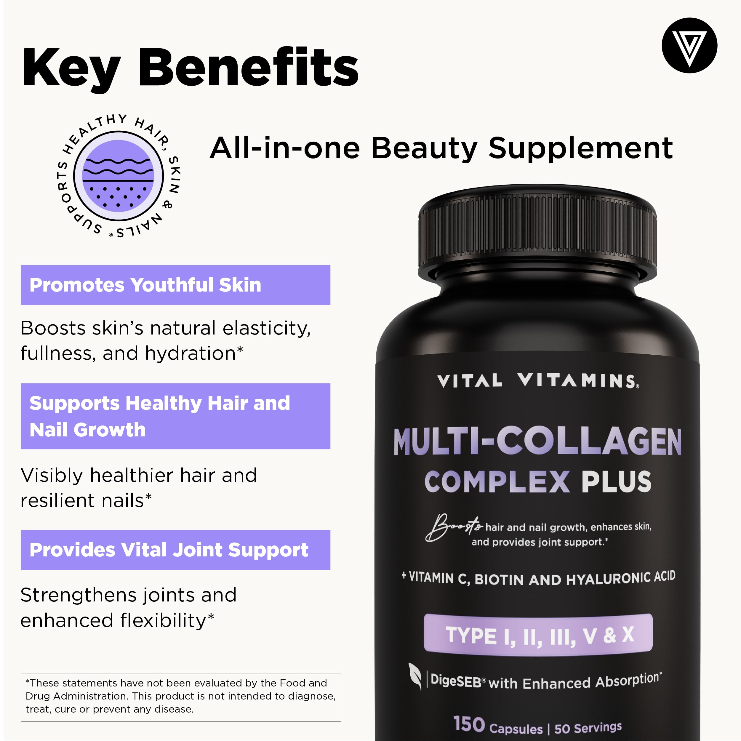 Vital Vitamins: vitamine C pour teint lumineux et hydratation cutanée.