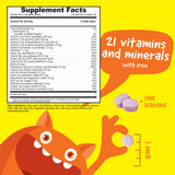 Vitaworks bonbons gélifiés fruits faciles à mâcher.