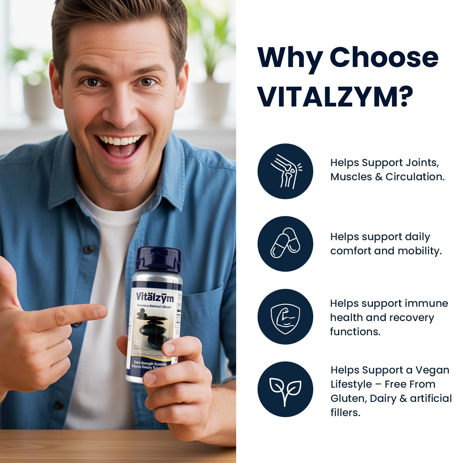 VITÄLZYM fabriqué au Japon, contrôle qualité et rigueur.