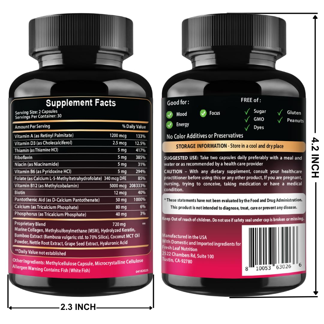 60 capsules Vitboost et emballage pratique pour le quotidien.