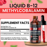 Gouttes sous-langue VitBoost B12, absorption rapide et efficace.