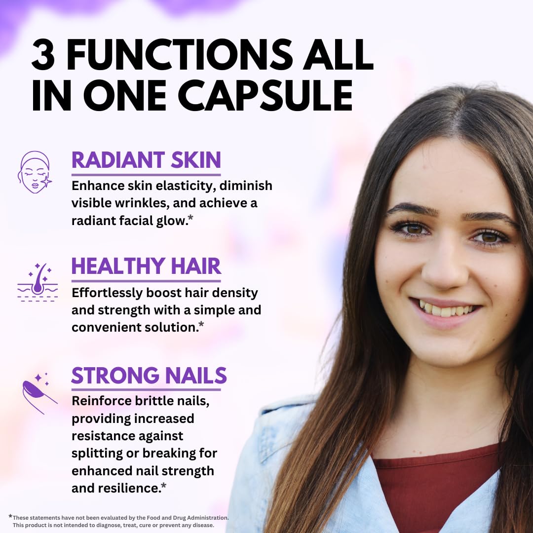 VITBOOST Biotine et collagene – peau plus elastique et éclatante.