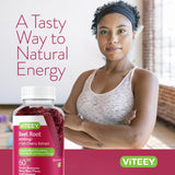 Gommes Viteey Betterave 4000mg usage à domicile pratique.