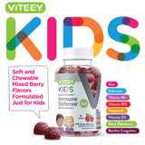 Gommes saveur fruits Viteey, plaisir quotidien pour les enfants.