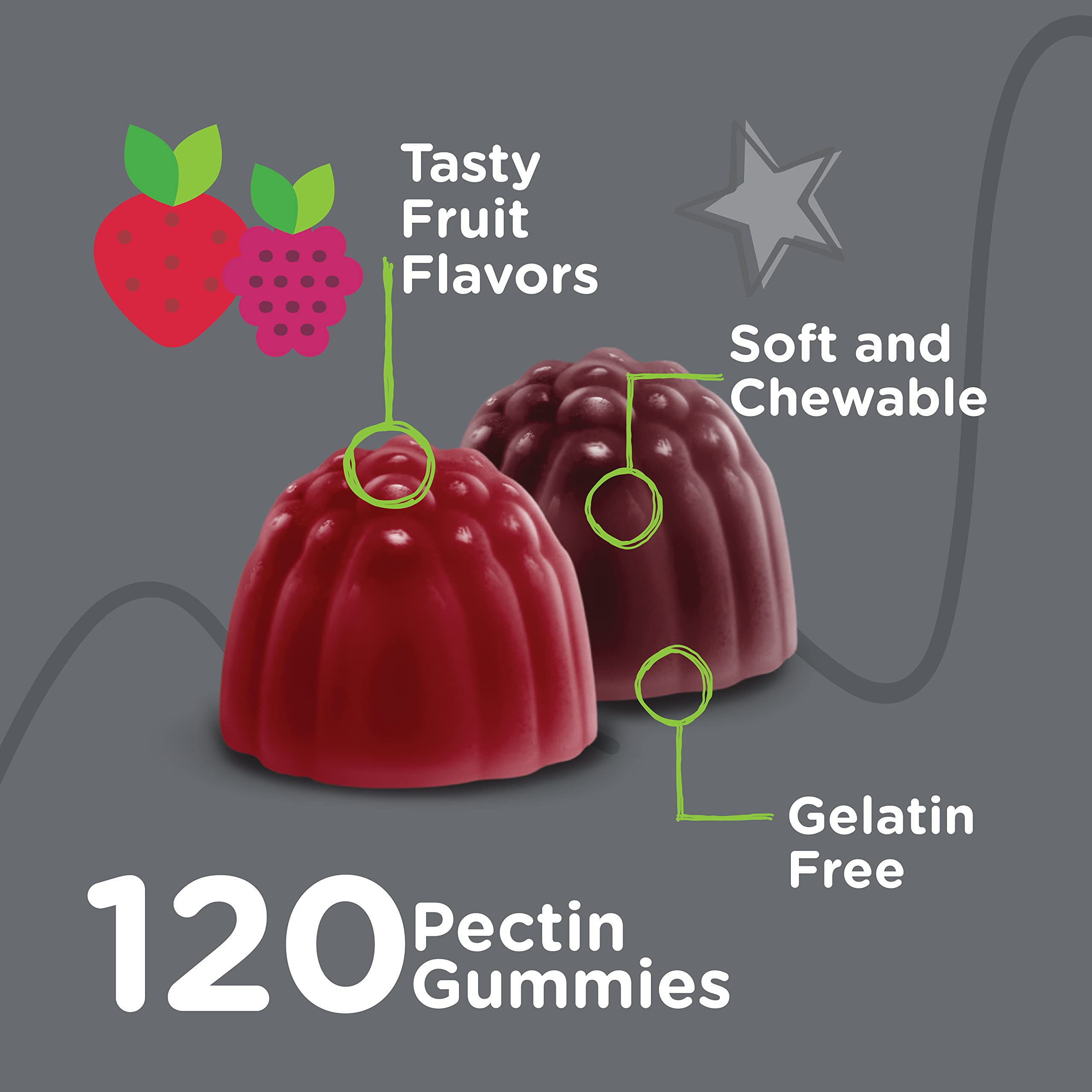 Viteey gommes sans sucre ajouté — option saine pour les collations d'enfants.