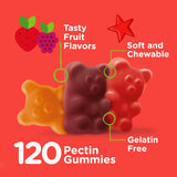 Gommes fruitées Viteey pour enfants au goût agréable et pratique au quotidien.