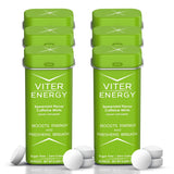 Viter Energy 40 mg Mints – boîte ouverte, énergie rapide et haleine fraîche.
