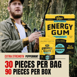 Gomme Viter Energy menthe avec 60 mg cafeine pour energie durable