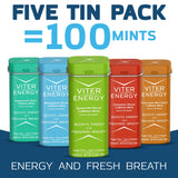 Viter Energy pack 5 boîtes, idéal pour voyages et bureaux.
