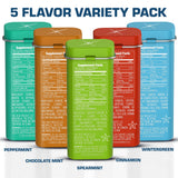 Viter Energy pastilles caféine menthe pour concentration et alertes rapides.