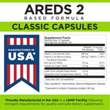 Fabriqué aux États‑Unis – usine certifiée BPF pour Viteyes AREDS-2.