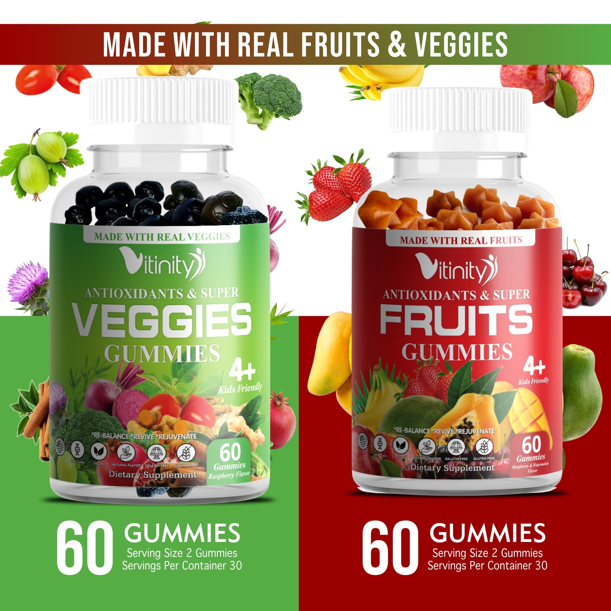 Vitinity gommes usage quotidien pour compléter votre routine active
