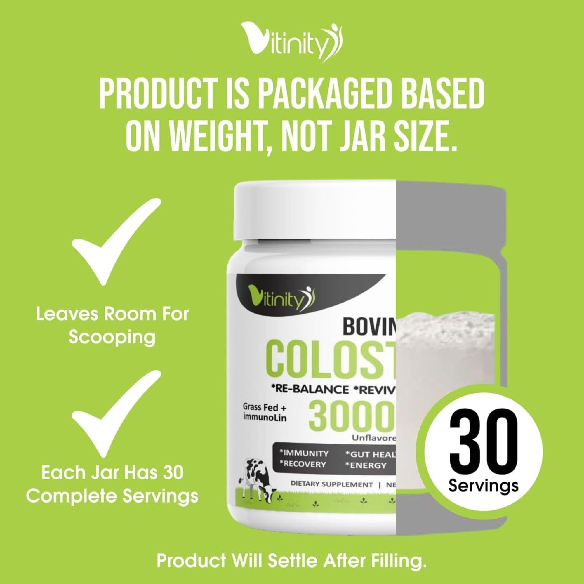 VITINITY recuperation musculaire grace au colostrum bovin – recuperation apres effort