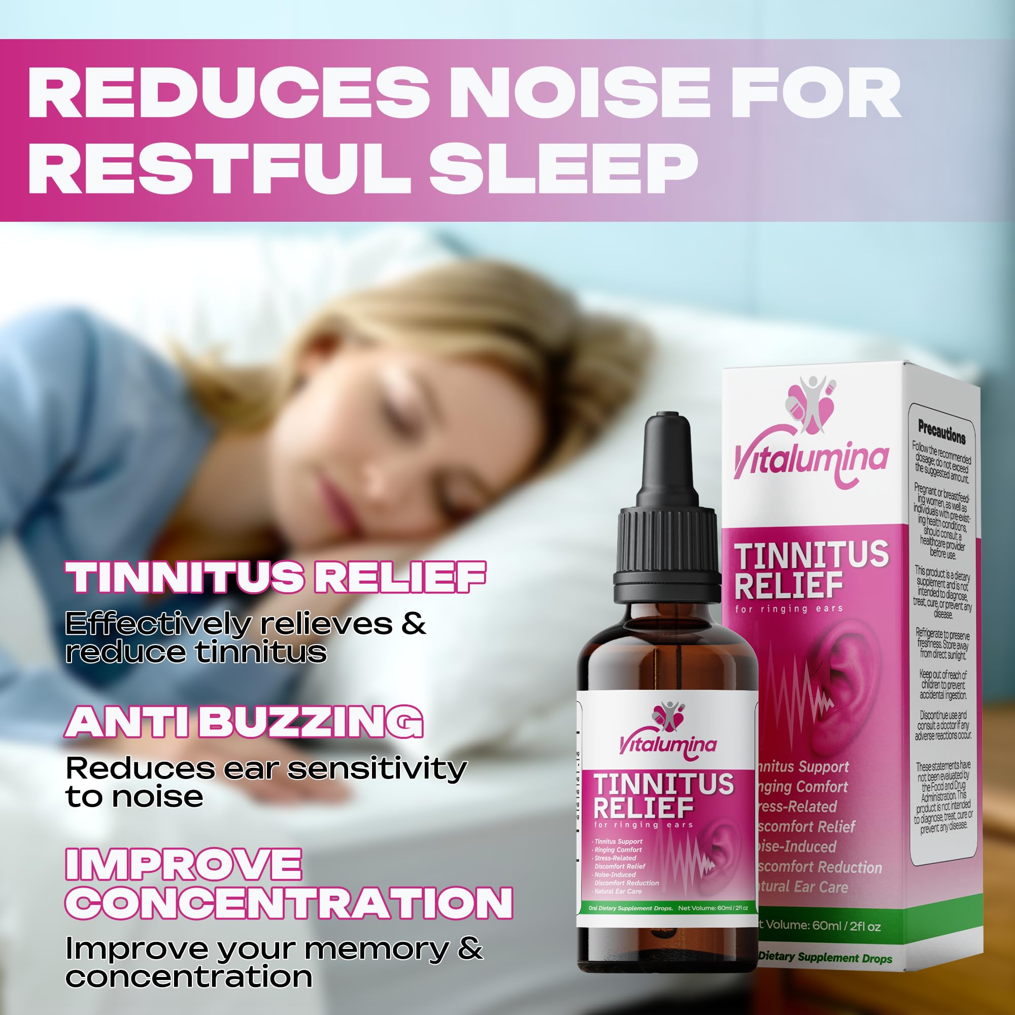 Formule neuro vasculaire VitaLumina avec ingredients naturels