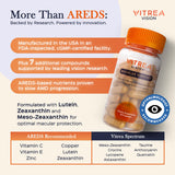 Vitrea Vision – capsules lutéine et zéaxanthine, soutien potentiel à l'acuité visuelle